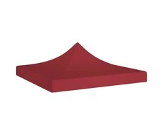 Proginės palapinės stogas, tamsiai raudonas, 3x3m, 270 g/m²