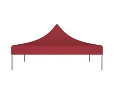Proginės palapinės stogas, tamsiai raudonas, 2x2m, 270 g/m²