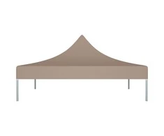 Proginės palapinės stogas, taupe spalvos, 2x2m, 270 g/m²
