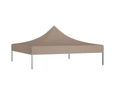 Proginės palapinės stogas, taupe spalvos, 3x3m, 270 g/m²