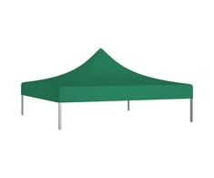 Proginės palapinės stogas, žalios spalvos, 3x3m, 270 g/m²