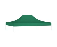 Proginės palapinės stogas, žalios spalvos, 4,5x3m, 270 g/m²