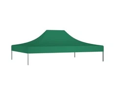 Proginės palapinės stogas, žalios spalvos, 4.1 x 2.8m, 270 g/m²