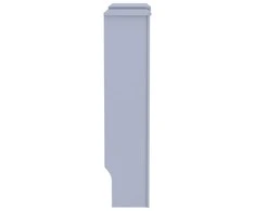 Radiatoriaus uždangalas, pilkos spalvos, 205cm, MDF