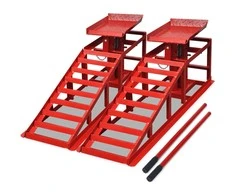 Rampos automobiliui, 2vnt., raudonos spalvos, plienas