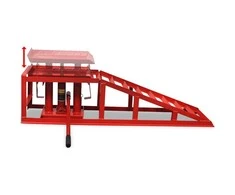 Rampos automobiliui, 2vnt., raudonos spalvos, plienas