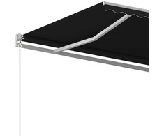 Rankiniu būdu ištraukiama markizė, antracito, 3,5x2,5m
