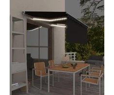 Rankiniu būdu ištraukiama markizė, antracito, 3x2,5m