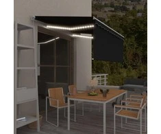 Rankiniu būdu ištraukiama markizė, antracito, 3x2,5m