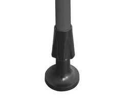 Rankiniu būdu ištraukiama markizė su LED, antracito, 150cm