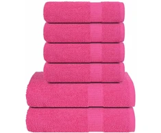 Rankšluostis Rankšluosčių rinkinys, 12vnt., rožiniai, 100% medvilnė, 360g/m²