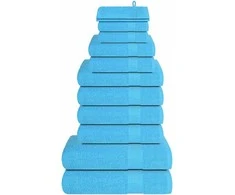 Rankšluostis Rankšluosčių rinkinys, 12vnt., turkio, 100% medvilnė, 360g/m²