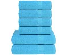 Rankšluostis Rankšluosčių rinkinys, 6vnt., turkio, 100% medvilnė, 360g/m²
