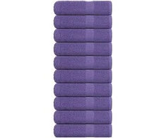 Rankšluostis Dušo rankšluosčiai, FROGN, 10 vnt., violetiniai, 70x140 cm, 360 g/m²