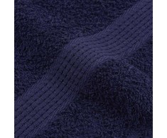 Rankšluostis Dušo rankšluosčiai, FROGN, 10 vnt., tamsiai mėlyni, 70x140 cm, 360 g/m²