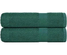 Rankšluostis Dušo rankšluosčiai, FROGN, 2 vnt., žali, 70x140 cm, 360 g/m²