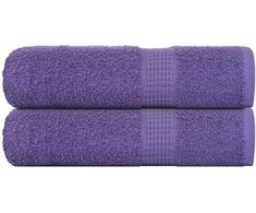 Rankšluostis Dušo rankšluosčiai, FROGN, 2 vnt., violetiniai, 70x140 cm, 360 g/m²