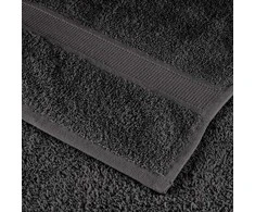 Rankšluostis Rankšluosčiai SOLUND, 50vnt., antracito, 30x30cm, 600g/m²