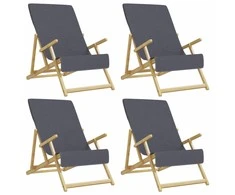 Rankšluostis Paplūdimio rankšluosčiai, 4vnt., antracito, 60x135cm, audinys
