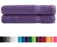 Rankšluostis Pirties rankšluosčiai SOLUND, 2vnt., 80x200cm, 600g/m²