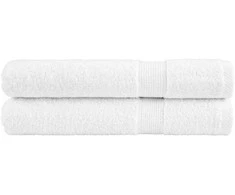 Rankšluostis Pirties rankšluosčiai SOLUND, 2vnt., balti, 80x200cm, 600g/m²