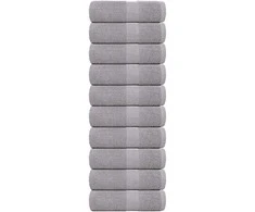 Rankšluostis Rankšluosčiai, FROGN, 10 vnt., pilki, 30x30 cm, 360 g/m²