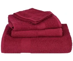 Rankšluostis Rankšluosčiai, FROGN, 10 vnt., bordo spalvos, 30x30 cm, 360 g/m²