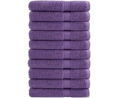 Rankšluostis Rankšluosčiai SOLUND, 10vnt., violetiniai, 100x200cm, 600g/m²