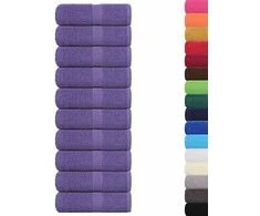 Rankšluostis Rankšluosčiai, FROGN, 10 vnt., violetiniai, 30x30 cm, 360 g/m²