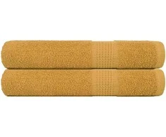 Rankšluostis Rankšluosčiai, FROGN, 2 vnt., auksiniai, 100x200 cm, 360 g/m²