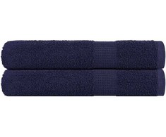 Rankšluostis Rankšluosčiai, FROGN, 2 vnt., tamsiai mėlyni, 100x200 cm, 360 g/m²