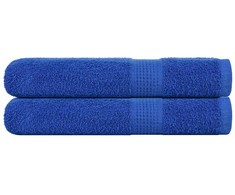 Rankšluostis Rankšluosčiai, FROGN, 2 vnt., mėlyni, 100x200 cm, 360 g/m²