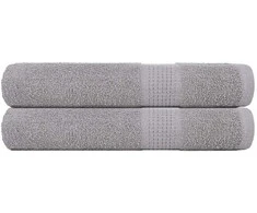 Rankšluostis Rankšluosčiai, FROGN, 2 vnt., pilki, 100x200 cm, 360 g/m²