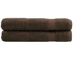 Rankšluostis Rankšluosčiai SOLUND, 2vnt., rudi, 100x200cm, 600g/m²