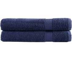 Rankšluostis Rankšluosčiai SOLUND, 2vnt., tamsiai mėlyni, 100x200cm, 600g/m²