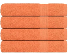 Rankšluostis Rankšluosčiai, FROGN, 4 vnt., oranžiniai, 100x200 cm, 360 g/m²