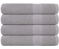 Rankšluostis Rankšluosčiai, FROGN, 4 vnt., pilki, 100x200 cm, 360 g/m²