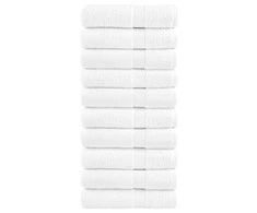 Rankšluostis Rankšluosčiai rankoms, SOLUND, 10vnt., balti, 50x100cm, 600g/m²