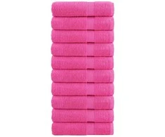 Rankšluostis Rankšluosčiai rankoms SOLUND, 10vnt., rožiniai 50x100cm 600g/m²