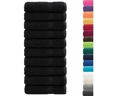 Rankšluostis Rankšluosčiai rankoms SOLUND, 10vnt., juodi, 50x100cm, 600g/m²
