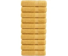 Rankšluostis Rankšluosčiai rankoms, SOLUND, 10vnt. auksiniai 50x100cm 600g/m²
