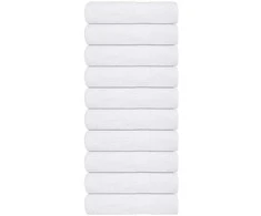Rankšluostis Rankšluosčiai, FROGN, 10 vnt., balti, 50x100 cm, 360 g/m²