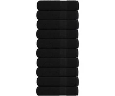 Rankšluostis Rankšluosčiai, FROGN, 10 vnt., juodi, 50x100 cm, 360 g/m²