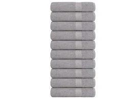 Rankšluostis Rankšluosčiai, FROGN, 10 vnt., pilki, 50x100 cm, 360 g/m²