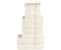 Rankšluostis Rankšluosčių rinkinys SOLUND, 12vnt., kreminiai, 600g/m²