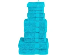 Rankšluostis Rankšluosčių rinkinys SOLUND, 12vnt., turkio, 600g/m²