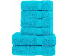Rankšluostis Rankšluosčių rinkinys SOLUND, 6vnt., turkio, 600g/m²