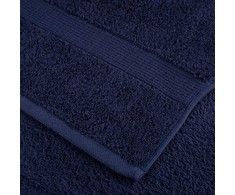 Rankšluostis Rankšluosčių rinkinys SOLUND, 6vnt., tamsiai mėlyni, 600g/m²
