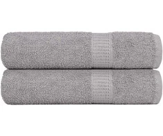 Rankšluostis Rankšluosčiai, FROGN, 2 vnt., pilki, 100x150 cm, 360 g/m²