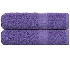 Rankšluostis Rankšluosčiai, FROGN, 2 vnt., violetiniai, 100x150 cm, 360 g/m²